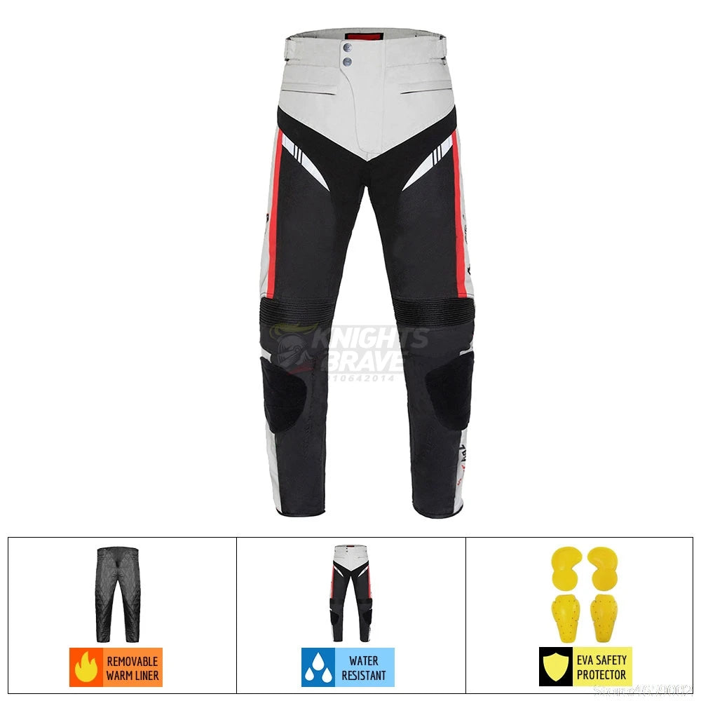 Motorcycle Jacket Cold Proof Waterproof Motocross Jacket for Men Chaqueta Moto Protective Gear Black Motorbike Riding Jacket