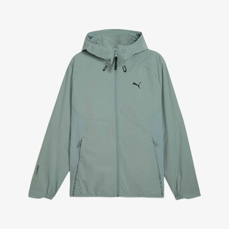 New men's sports and leisure woven windproof hooded jacket 63188-30