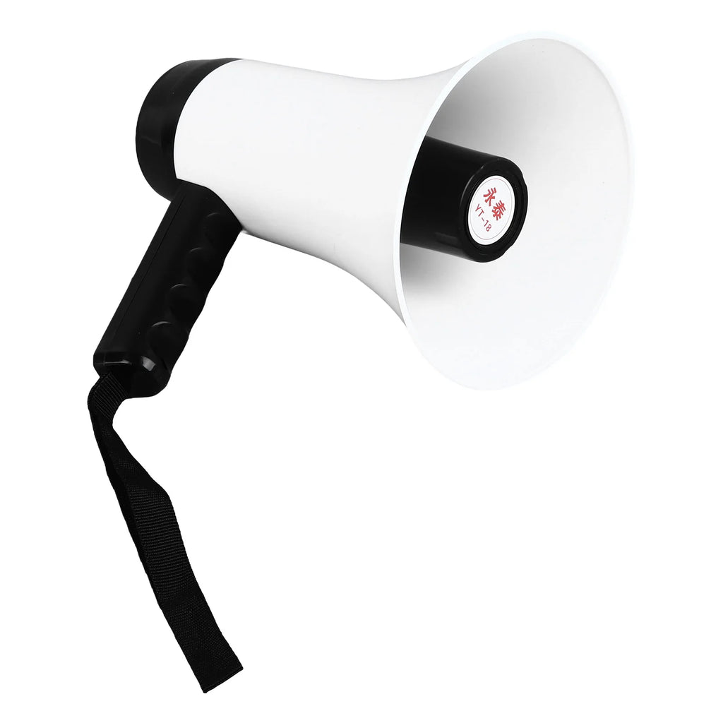 Handheld Megaphone  Rechargeable Support Recording Portable Bullhorn for Broadcasting Stall Megaphone Handheld Megaphone