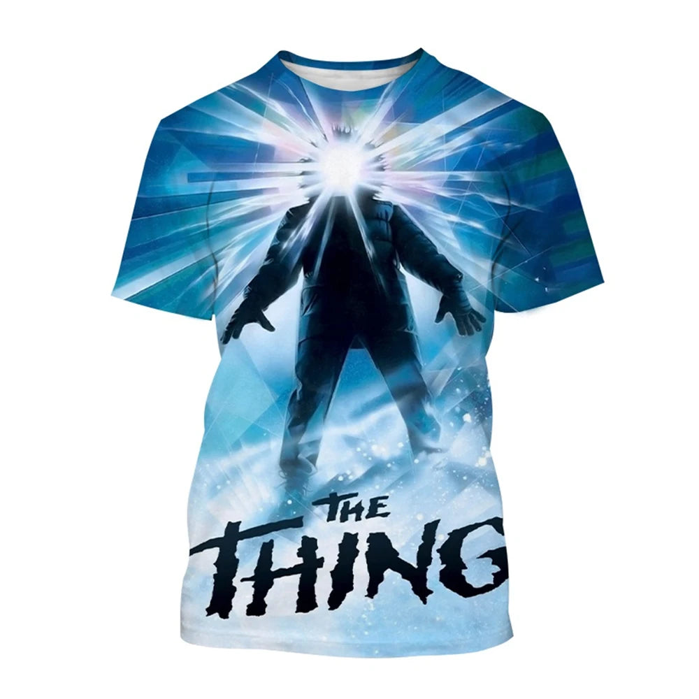 Trendy 3D Printed T-Shirt – Breathable Casual Summer Streetwear