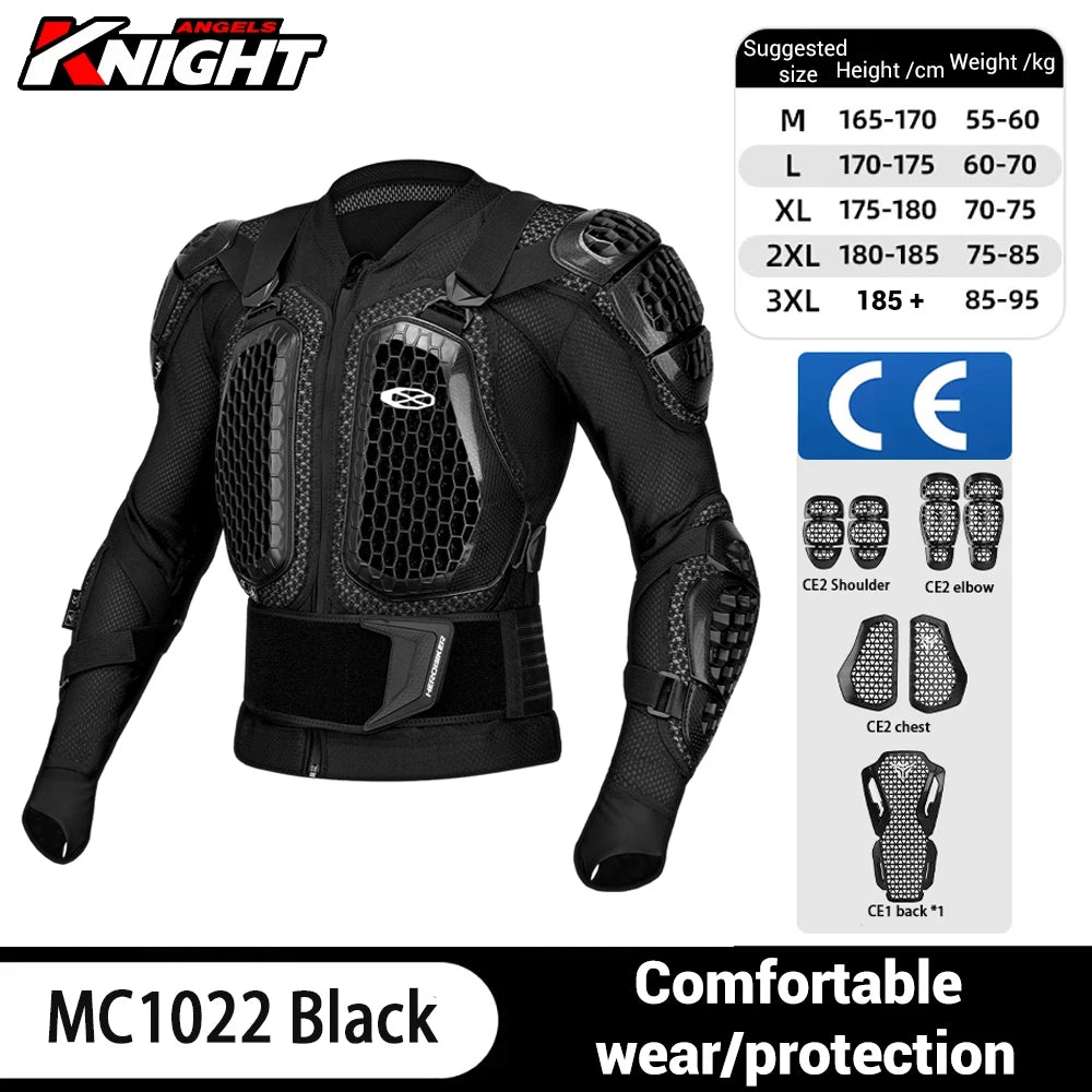 Motorcycle Jacket Men Women Armor Jacket Motorbike Body Protective Motocross Racing Jacket CE Certified Riding Protective Gear