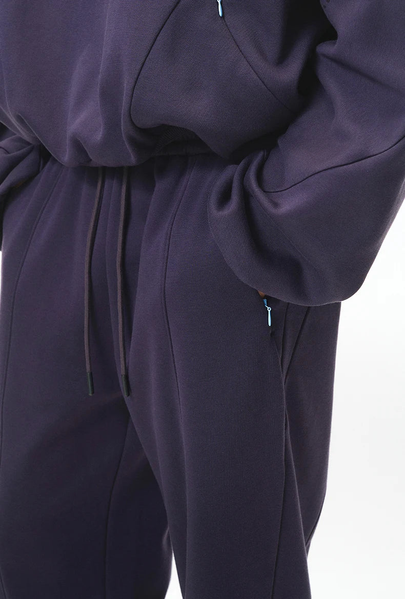 Inflation Men Tech Fleece Hoodie Tracksuit – 2025 Winter Warm Zip Up Jacket and Blade Pants Set