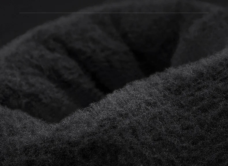 Waterproof Winter Motorcycle Gloves Genuine Goatskin Leather Warm Touch Screen