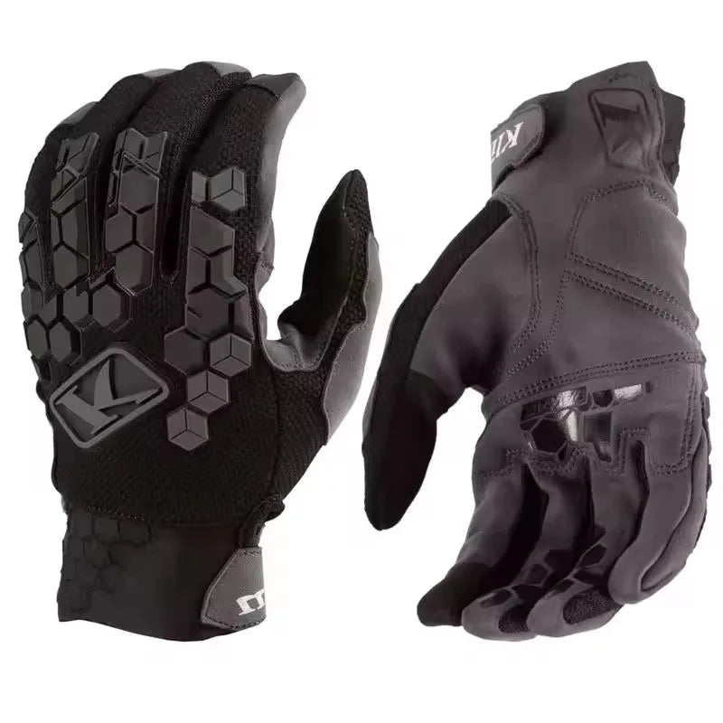 2025 Motorcycle Riding Gloves Wear resistant and Breathable Motorcycle All Finger Gloves Outdoor Speed Reducing Bicycle gloves