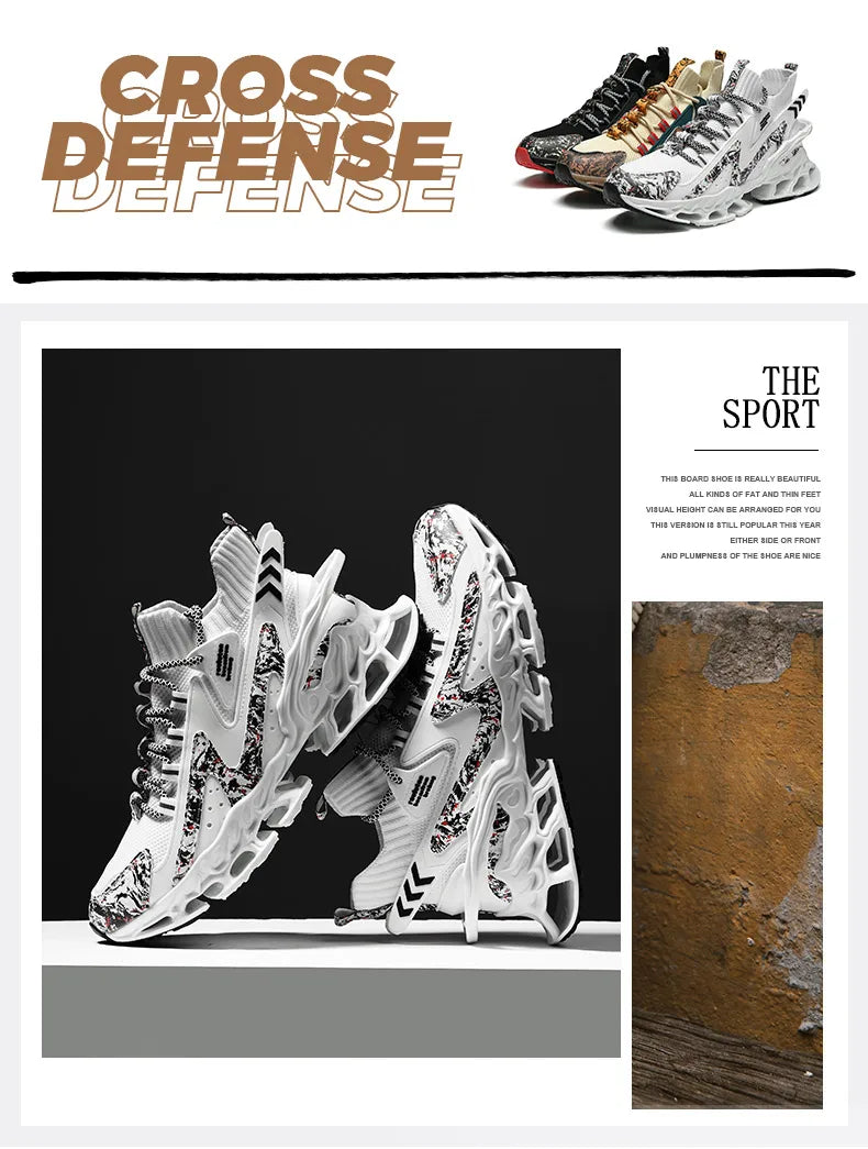 Elite Racer Series - Luxury Breathable Performance Sneakers - Men's Urban Fashion Trainer - SKU-CODE