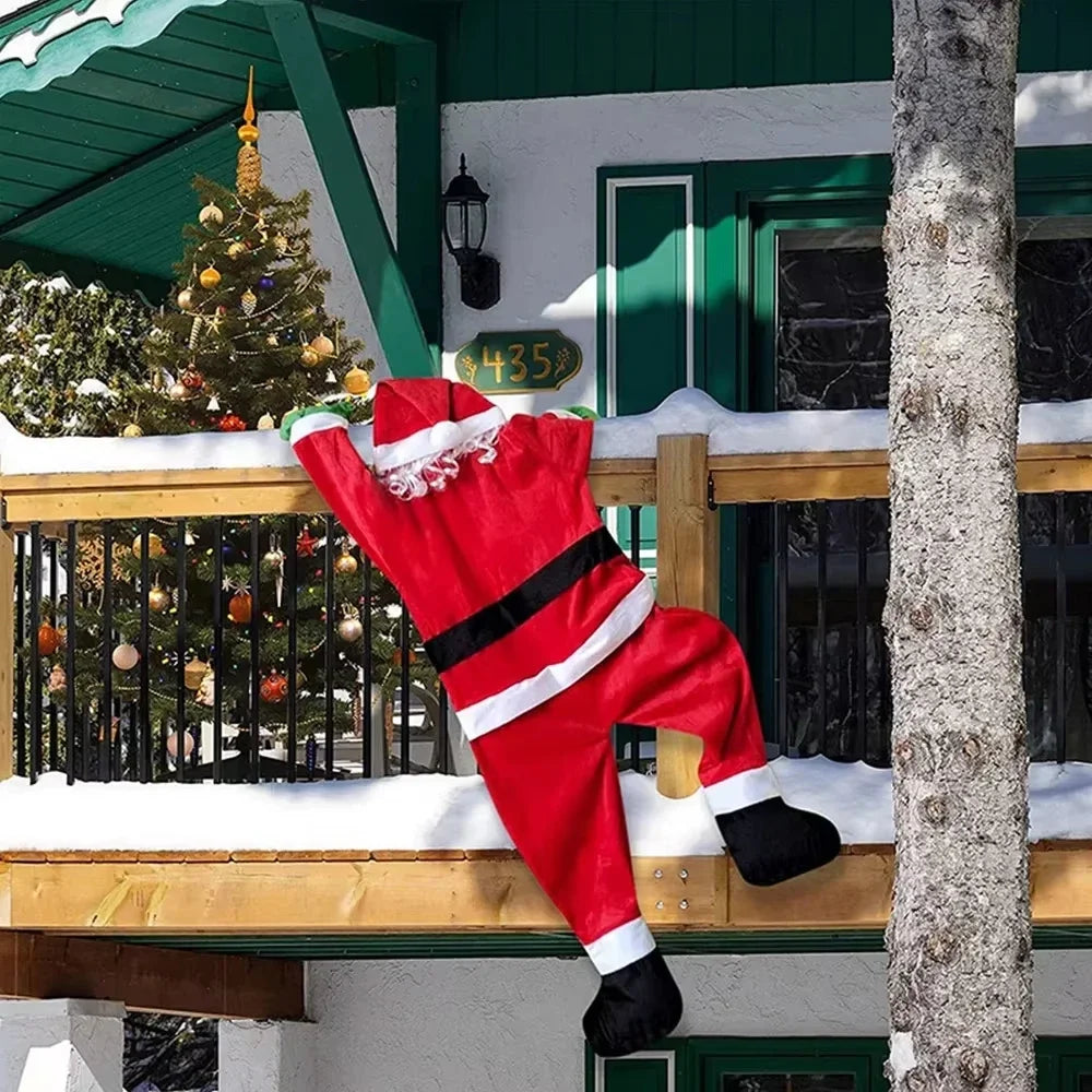 170CM Christmas Decoration Hanging Santa Outdoor Decorations