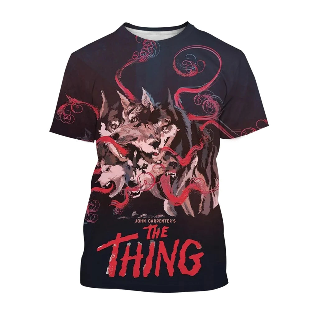 Trendy 3D Printed T-Shirt – Breathable Casual Summer Streetwear