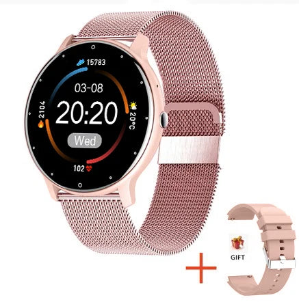 LIGE Smart Watch for Women & Men – Full Touch Screen, Bluetooth 5.2 Call, Waterproof Sports Fitness Tracker IP67 ZL02