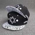 Hip Hop Letter Embroidery Snapback Cap – Unisex Flat Brim Baseball Hat for Outdoor & Casual Wear
