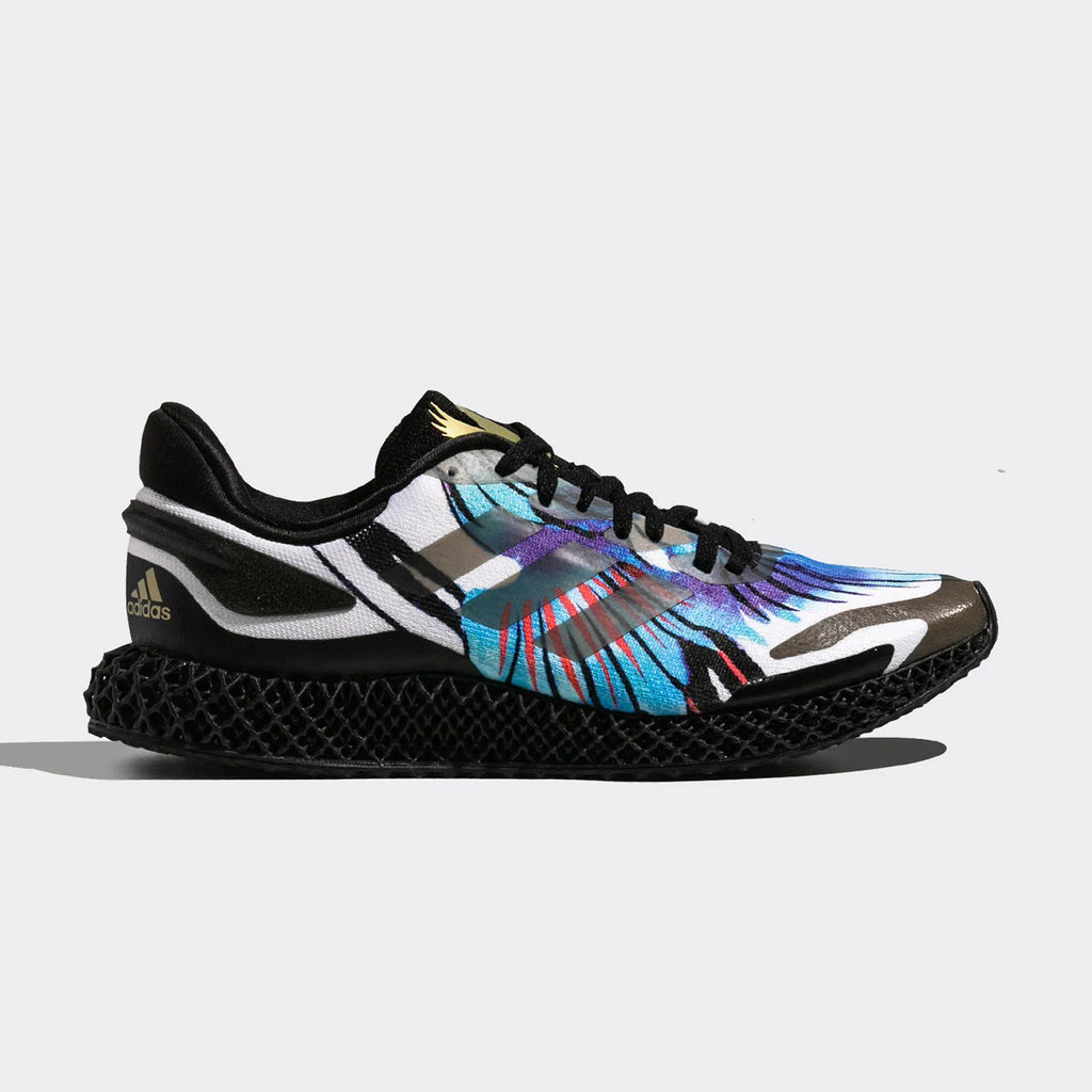 Unisex 3D-Printed Lattice Midsole Running Shoes - Digital Light Synthesis Athletic Sneakers - FV5278 - Black