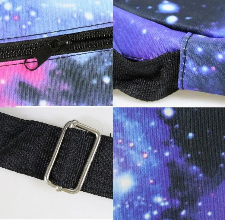 cr7 3-Piece Sport Athletic Backpack Set - Lightweight School Bag with Laptop Sleeve & Matching Pouches - Teens Travel Mochila