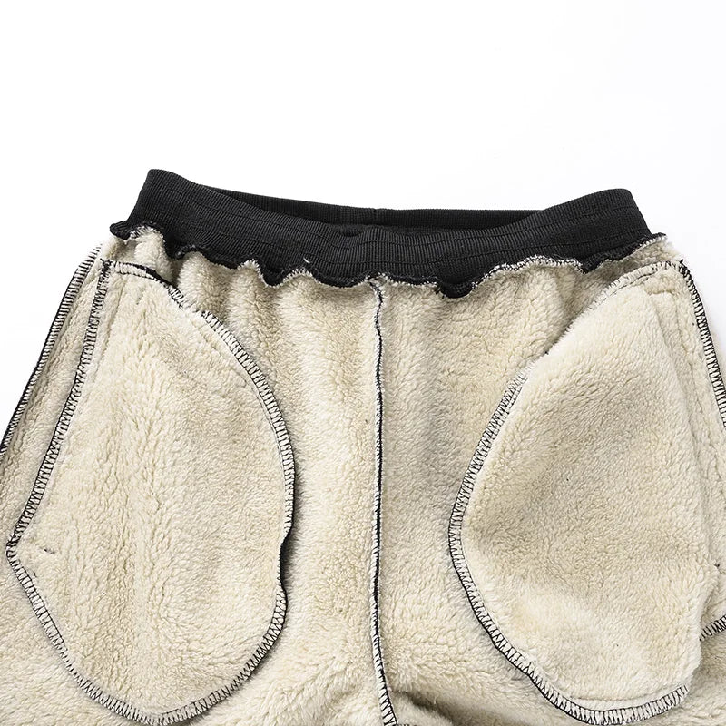 Mens Winter Tech Fleece Tracksuit Set Warm Hooded Sweatshirt and Pants Two Piece