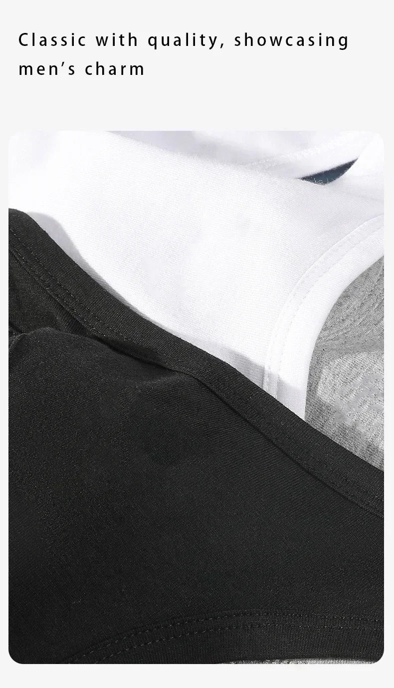 Men’s Gym Training Tank Top - Deep Cut Bodybuilding Stringer & Fitness Singlet