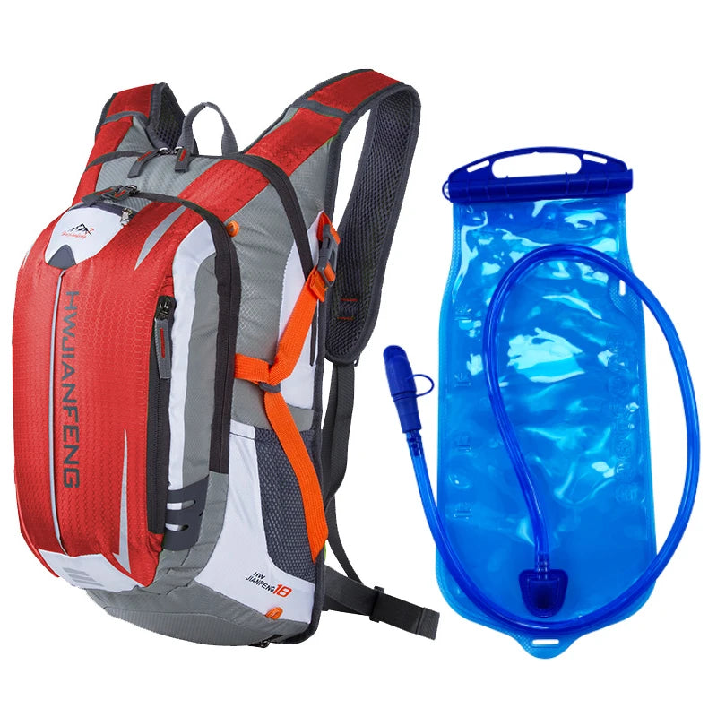 18L Outdoor Sports Backpack Waterproof Ultralight Hiking Cycling Running Hydration Rucksack