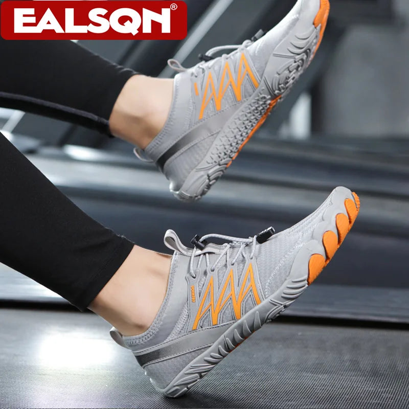 Men’s Lightweight Barefoot Running Shoes Quick-Dry Water Shoes for Training Swimming Gym