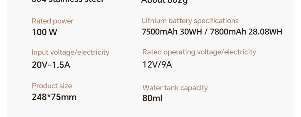 Cafelffe Outdoor Combination Wireless Electric portable espresso machine, Coffee Gift Giving Camping hiking Travel bag cafetera