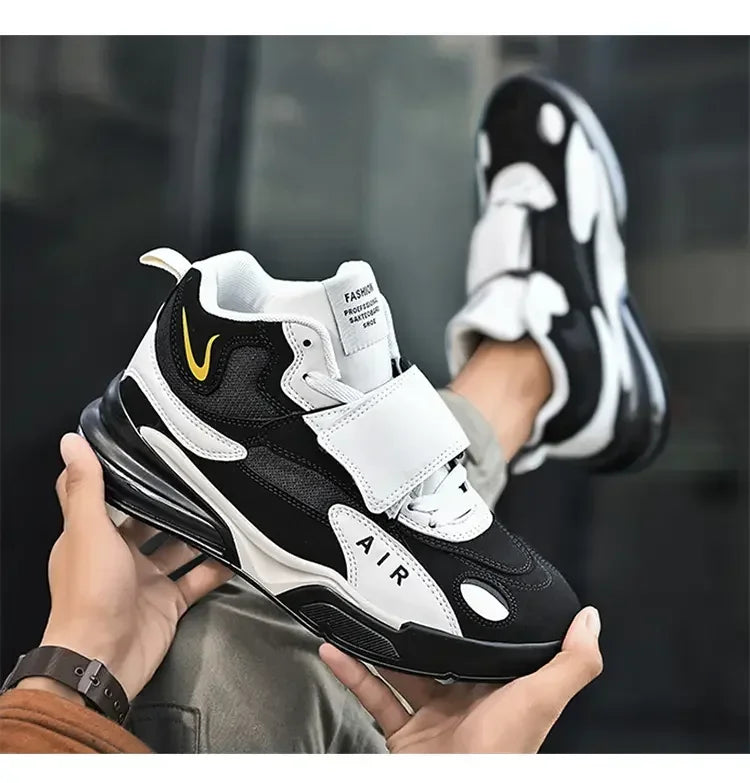 2025 Air Cushion Basketball Sneakers | Breathable Men & Women Outdoor Training Shoes