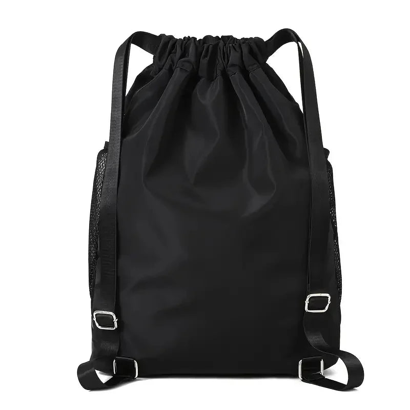Unisex Sports Backpack with Drawstring, Shoe & Ball Compartment for Basketball Soccer Gym