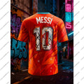 Football Jersey T Shirt Men Boys Kids Casual Breathable Quick Drying Soccer Sports Top Messi 10