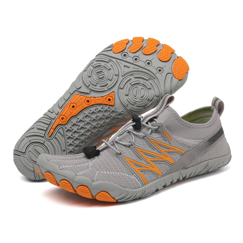 Men’s Lightweight Barefoot Running Shoes Quick-Dry Water Shoes for Training Swimming Gym
