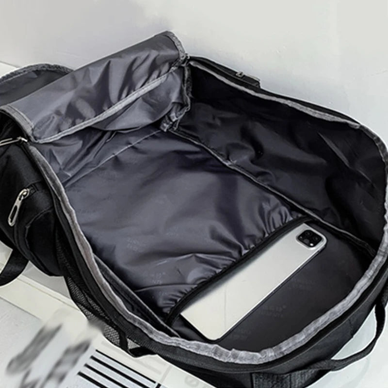 Men’s Gym & Fitness Backpack Large Travel Yoga Rucksack with Shoe Compartment for Hiking & School