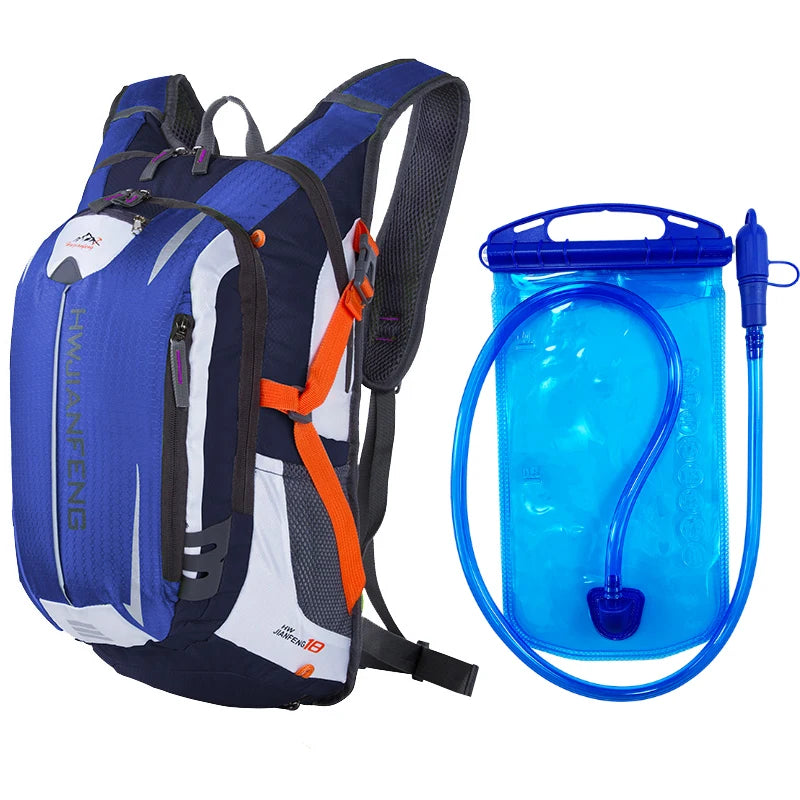 18L Outdoor Sports Backpack Waterproof Ultralight Hiking Cycling Running Hydration Rucksack