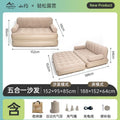 Outdoor Camping Inflatable Sofa Portable Folding Air Mattress For Hiking Tent Home Use