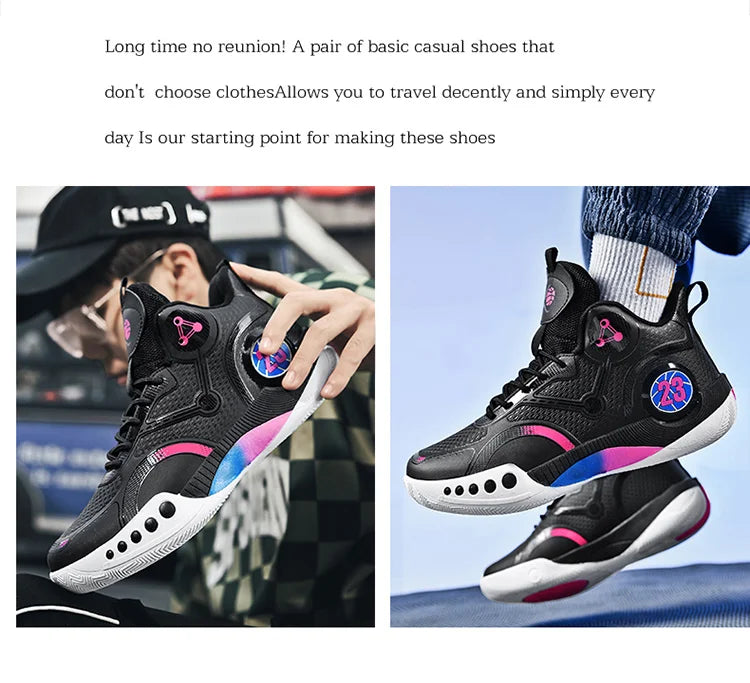 New Men’s & Women’s Sports Shoes | Breathable Flat Anti-Slip Sneakers