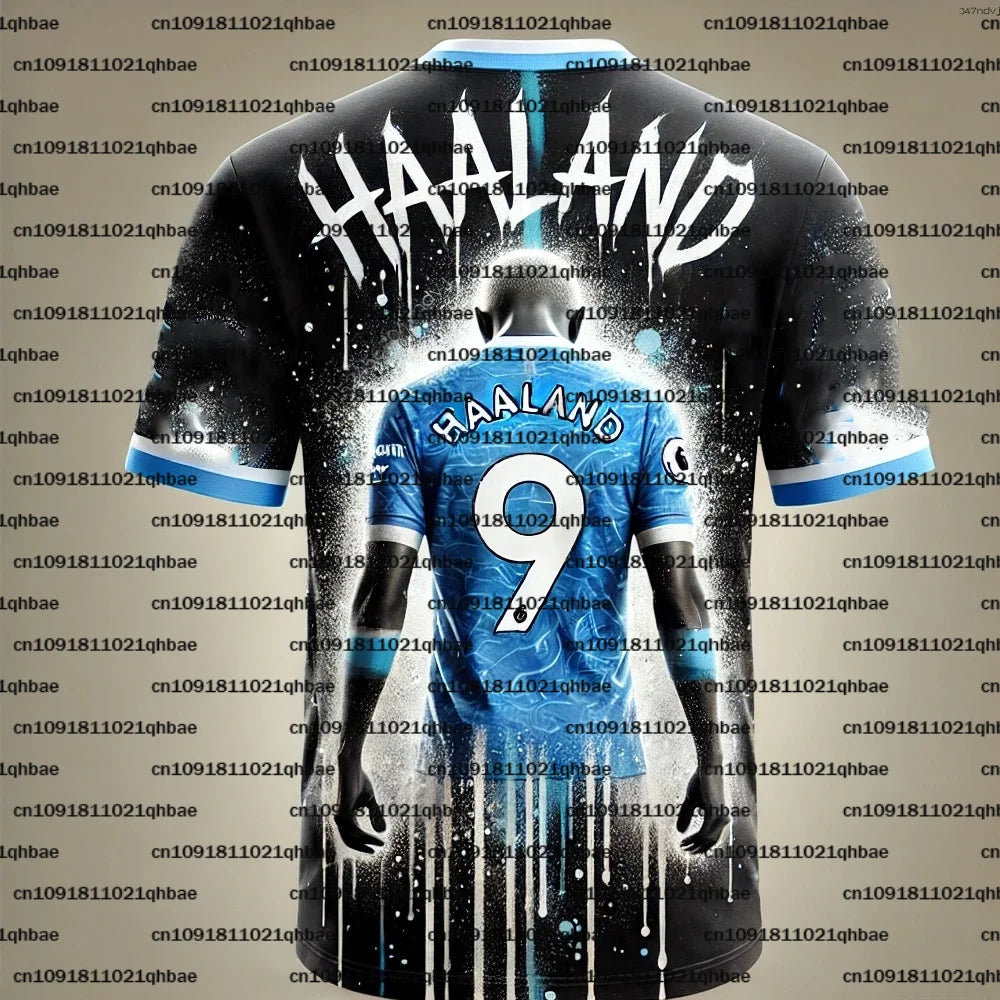 Football Jersey Number 9 Breathable Casual Sports T Shirt