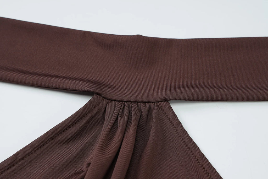 Women Halter Neck Bodycon Mini Dress Sleeveless Backless Style