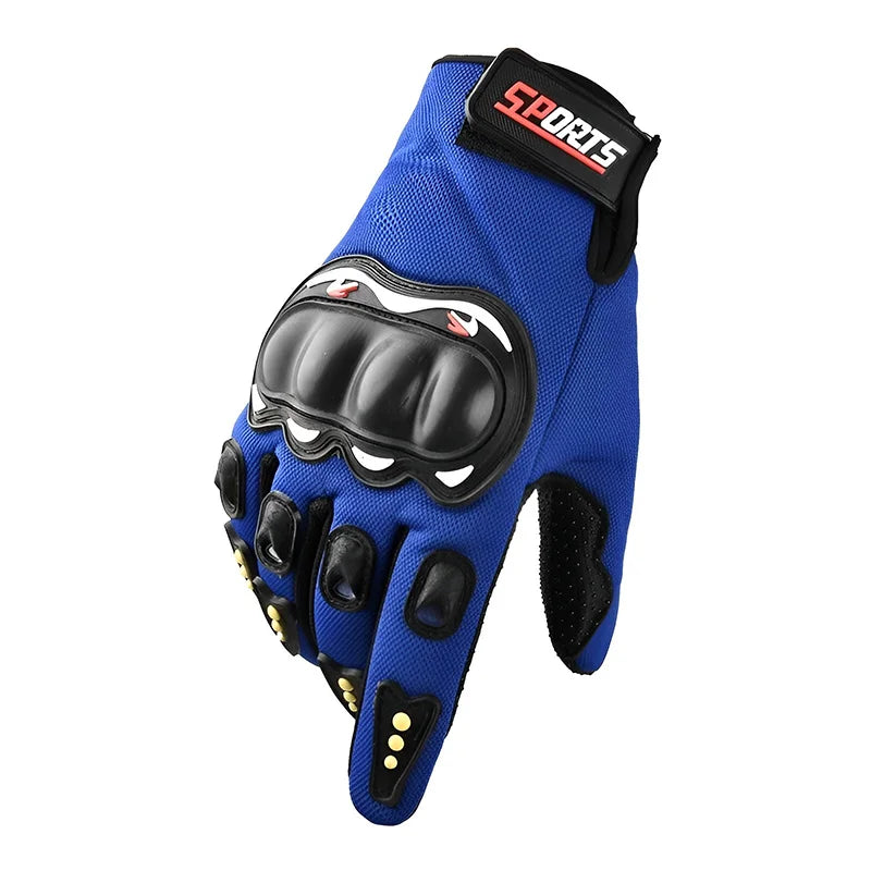 Motorcycle Gloves Breathable Full Finger Racing Hard Shell Gloves Outdoor Sports Protection Riding Cross Dirt Bike Gloves