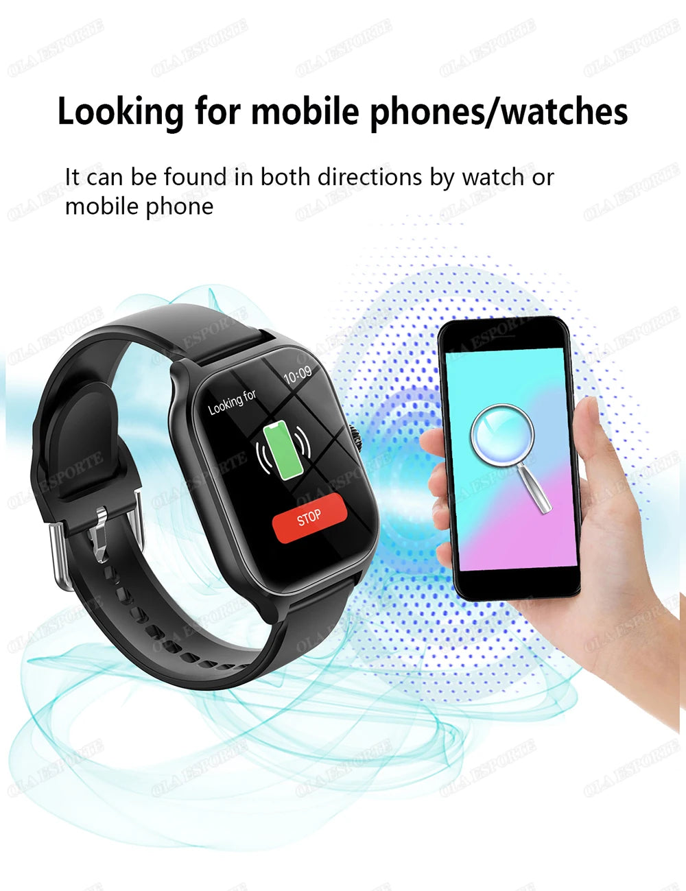 1.83'' Smart Watch for Android & iOS – HD Display, Bluetooth Call, Message Alerts, Music, Sports Modes for Men & Women Gift