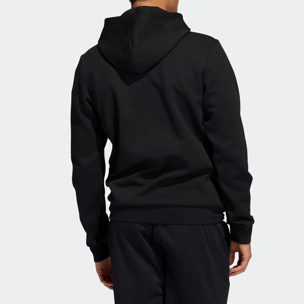 Men's Premium Loose Fit Graphic Hoodie - Cultural Heritage Printed Sport Sweatshirt - HF4671 - Onyx Black