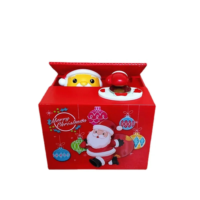 Panda Coin Box Kids Money Bank Automated Cat Thief Money Boxes Toy Gift for Children Coin Piggy Money Saving Box Christmas gift - trendingshoping.com