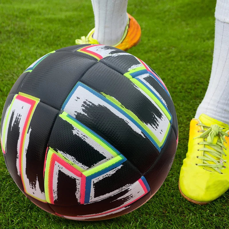 Professional Size 4 & 5 Soccer Ball - PU Wear-Resistant Training Football for Indoor/Outdoor