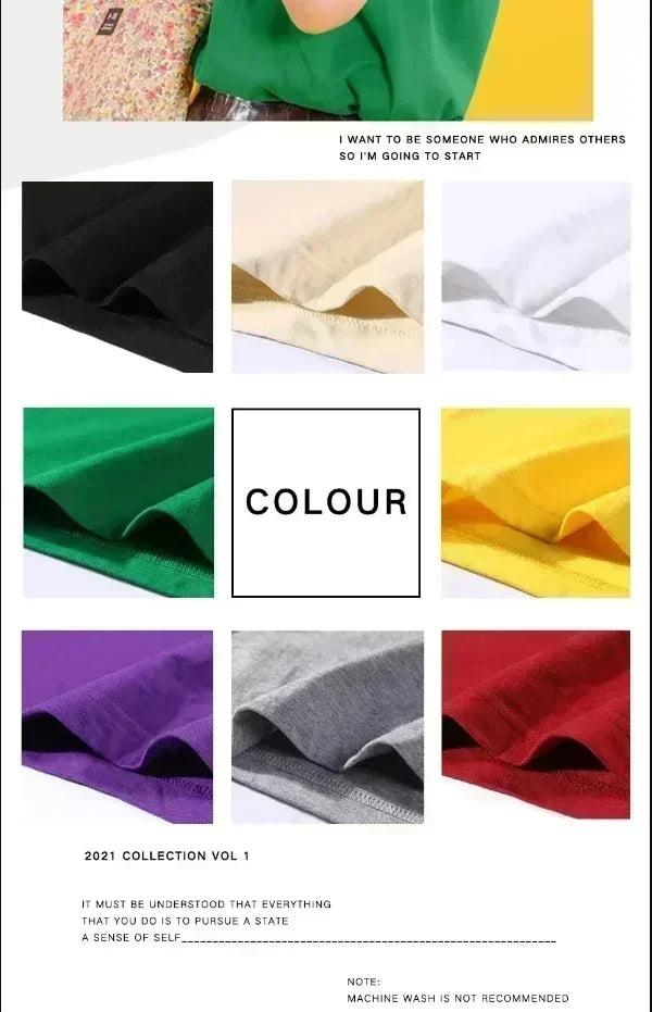 Men & Women Cotton T-Shirt – Short Sleeve Casual Tees, Luxury Hip Hop Streetwear Top, S-4XL