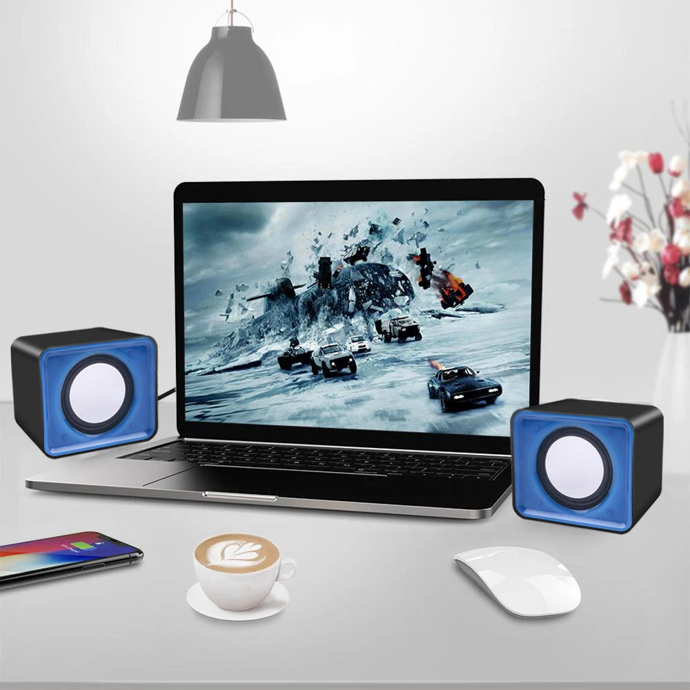 Computer Speaker For PC Laptop Desktop Caixa De Som Sound Box Music Audio System Bocina Column Acoustics Coluna Amplified Unit