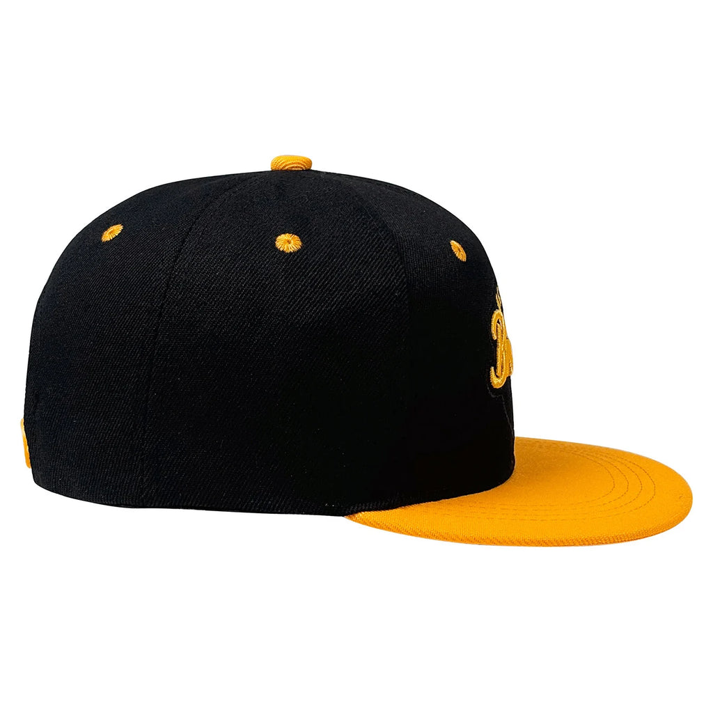 Hip Hop Letter Embroidered Baseball Cap – Adjustable Flat Brim Fashion Hat