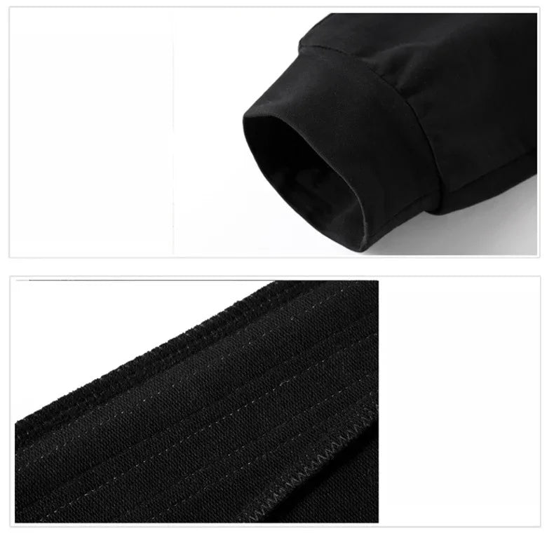 Men's Spring Autumn Tracksuit – 2-Piece Hoodie & Joggers Set, Fitness Running Sportswear, Casual Clothing