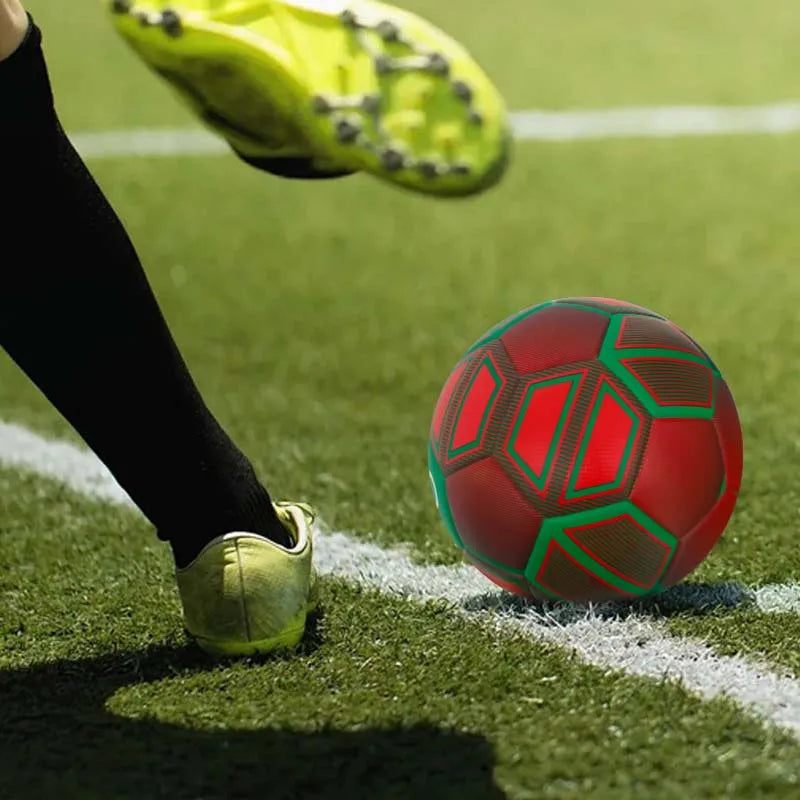 Portugal National Team Soccer Ball - Official Size 5 Seamless PU Match Football