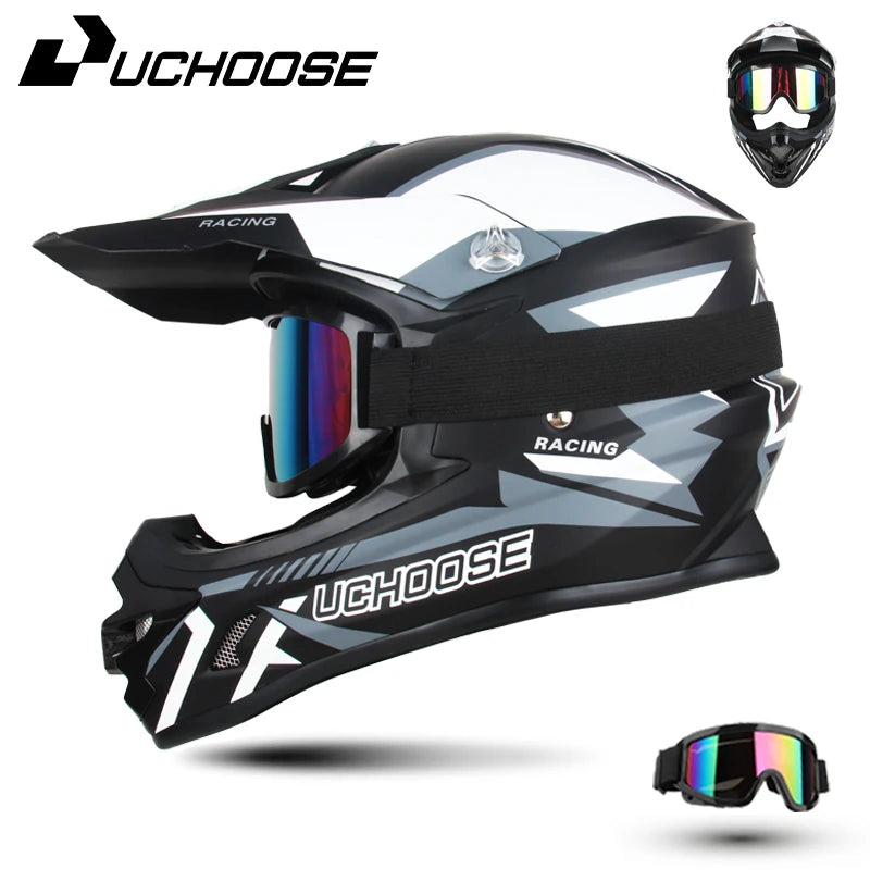 DOT Motocross Motorcycle Helmet Off Road Racing Enduro Helmet