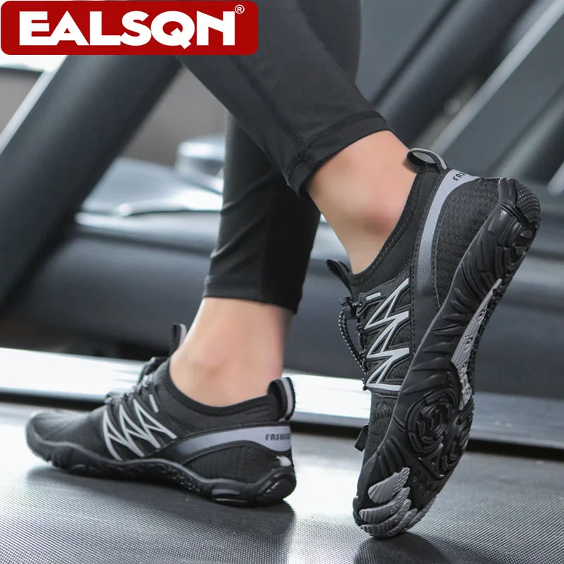 Men’s Lightweight Barefoot Running Shoes Quick-Dry Water Shoes for Training Swimming Gym