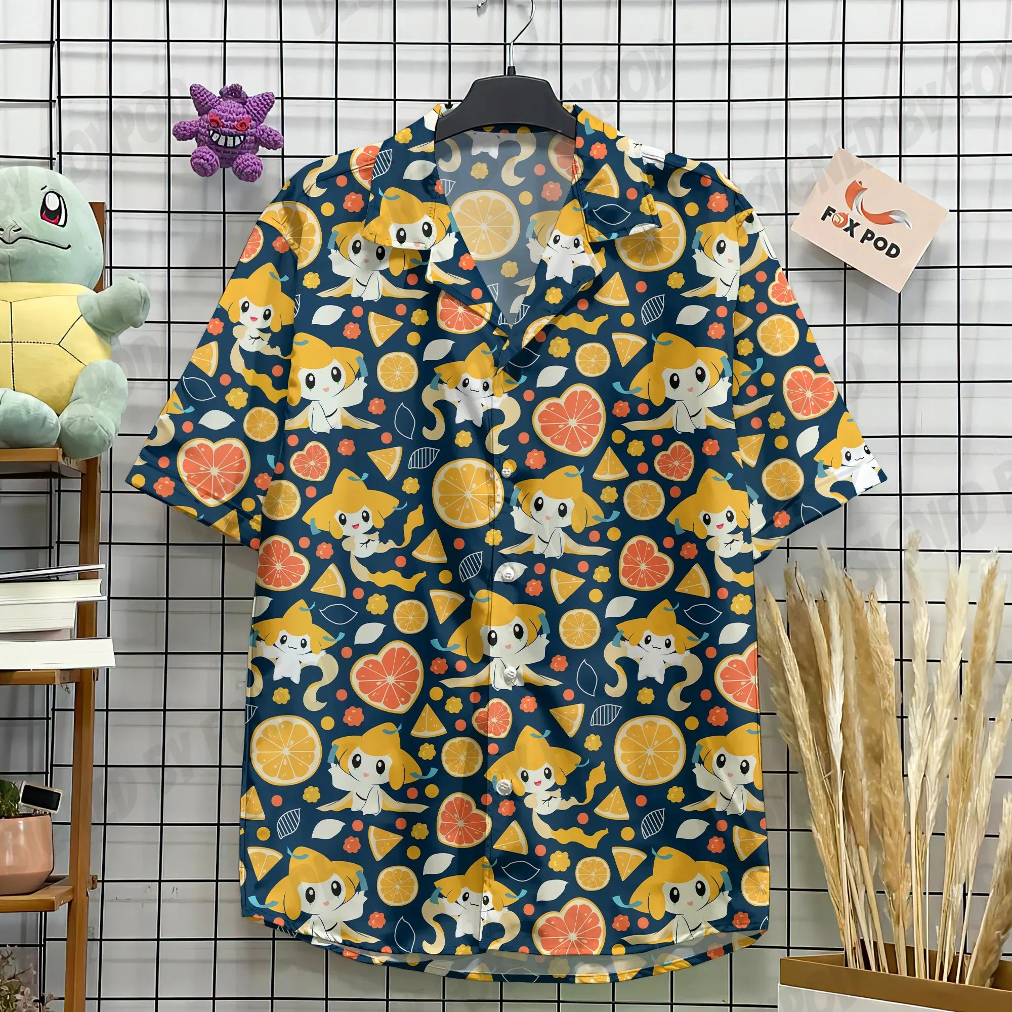 Men's Hawaiian Shirts For Men Casual Cartoon 3D Printed Shirts Loose Short-sleeve Beach Blouses Oversize Tops Camicias homme