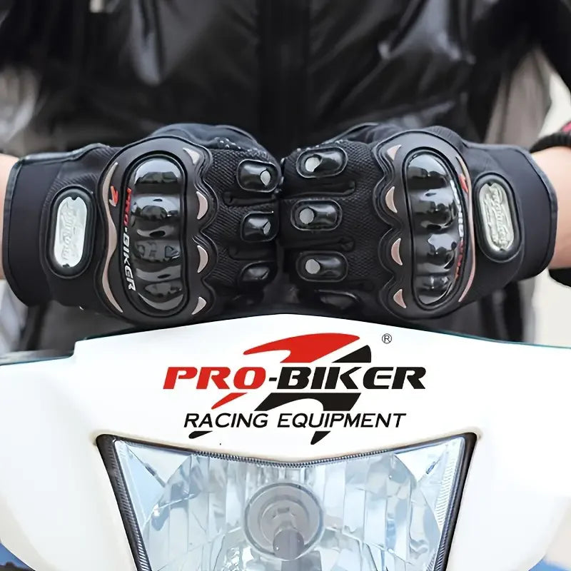 Touch Screen Motorcycle Gloves Breathable Anti Slip Sports Riding Gloves