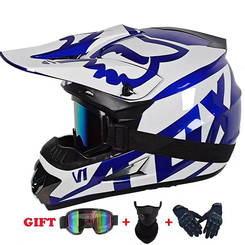Motorcycle Helmet Youth Kids Child Full Helmet Children Helmets Motocross Casco Moto children Off-road Safety Protection DOT