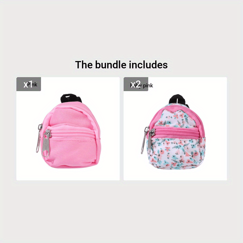 LABUBU 11.81" Doll Mini Backpack | 1/6 BJD Doll Bag Toy Accessories