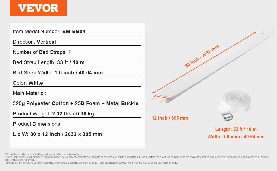 SucceBuy Bed Bridge Mattress Connector for Adjustable Bed Mattress Gap Filler with Heavy Duty Metal Buckle Strap 25D Memory Foam - trendingshoping.com