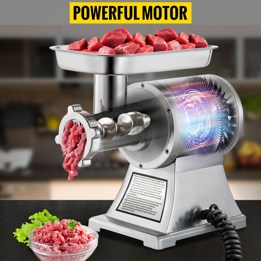 SucceBuy 1100W Electric Meat Mincer Mini Portable Chopper Blender Food Processors Grinder Tools Crusher for Home Commercial - trendingshoping.com