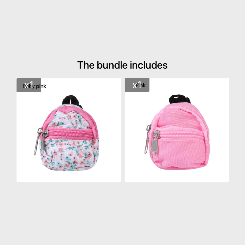 LABUBU 11.81" Doll Mini Backpack | 1/6 BJD Doll Bag Toy Accessories