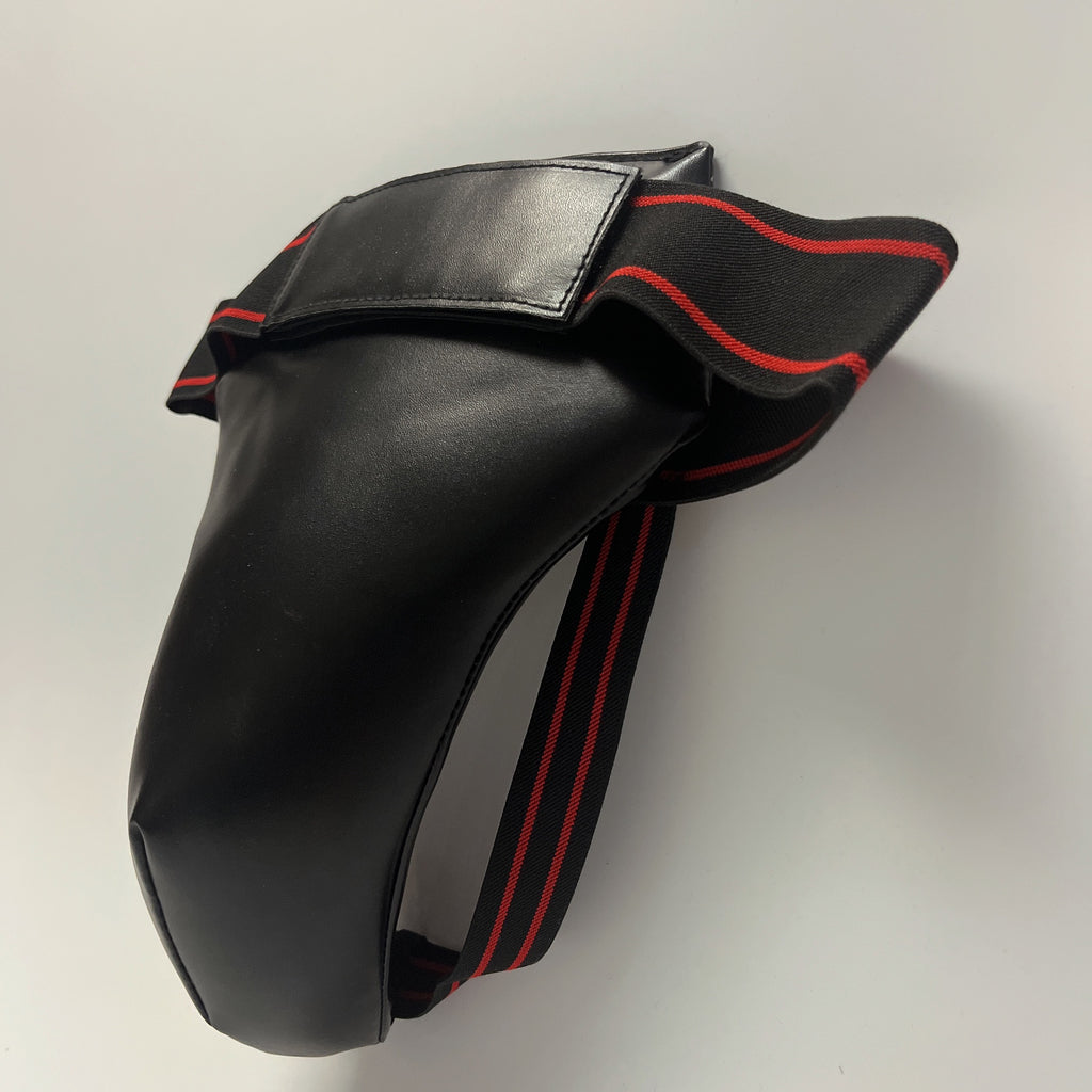 Mens Supreme Boxing Groin Guard - Quick-Adjust Premium PU Leather for Unmatched Protection and Intense Training Comfort